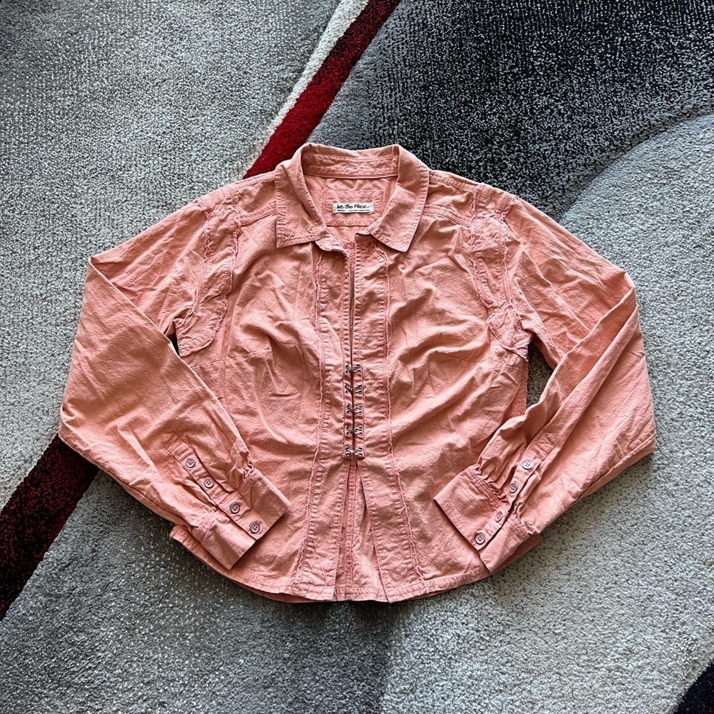 We The Free Coral Pink Shirt